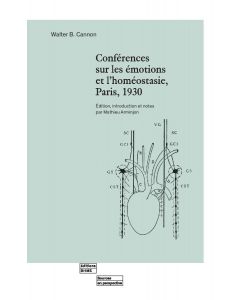 CONFERENCES SUR LES EMOTIONS ET L'HOMEOSTASIE, PARIS, 1930